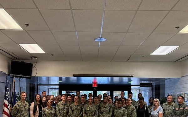 NMRTC Twentynine Palms commanding officer visits China Lake, highlights readiness and culture of excellence