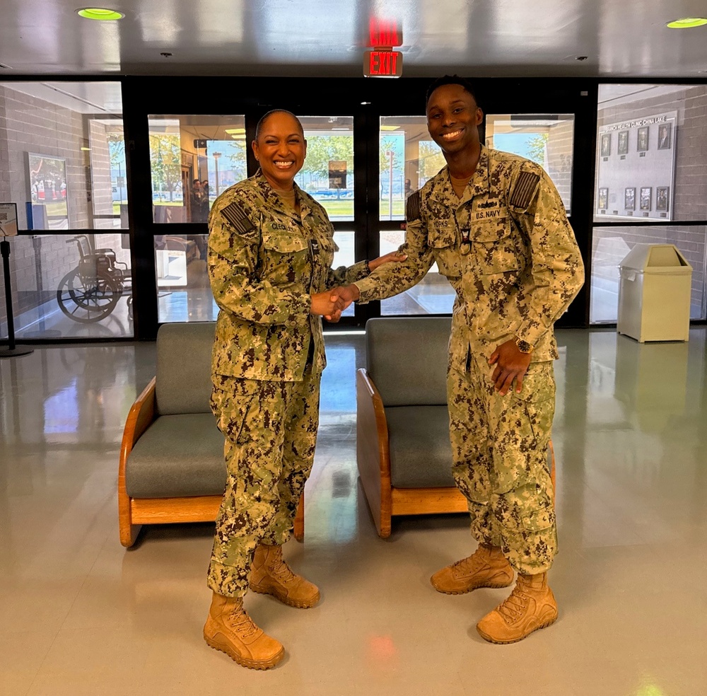 NMRTC Twentynine Palms commanding officer visits NMRTU China Lake, highlights readiness and culture of excellence