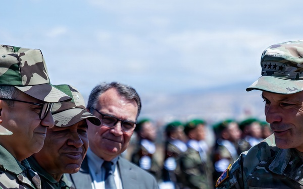 USAREUR-AF commanding general arrives to African Lion 26