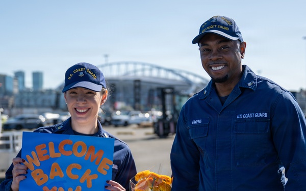 USCGC Storis (WAGB 21) returns to Seattle after Bering Sea patrol