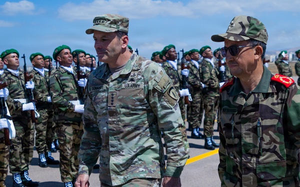 USAREUR-AF commanding general arrives to African Lion 26