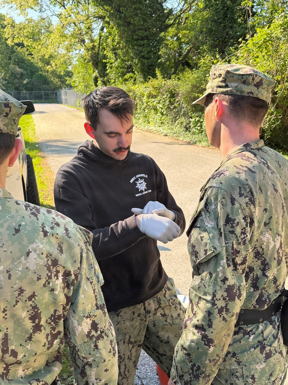 Navy Medicine Readiness and Training Command Annapolis Supports U.S. Naval Academy Class of 2029 Sea Trials