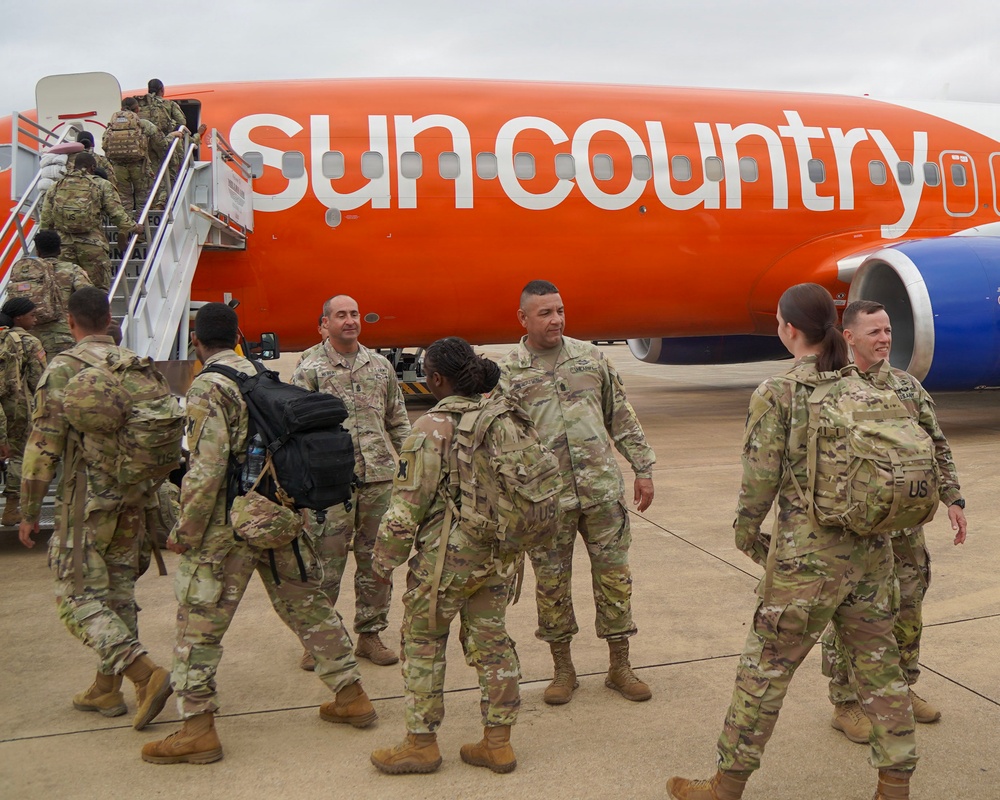 La. Guard Soldiers mobilize to support security mission in Washington, D.C.
