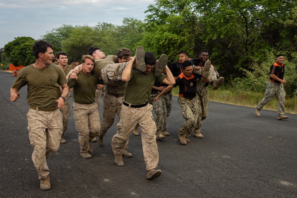 22nd MEU (SOC) | Squad Competition with Ecuadorian Marines