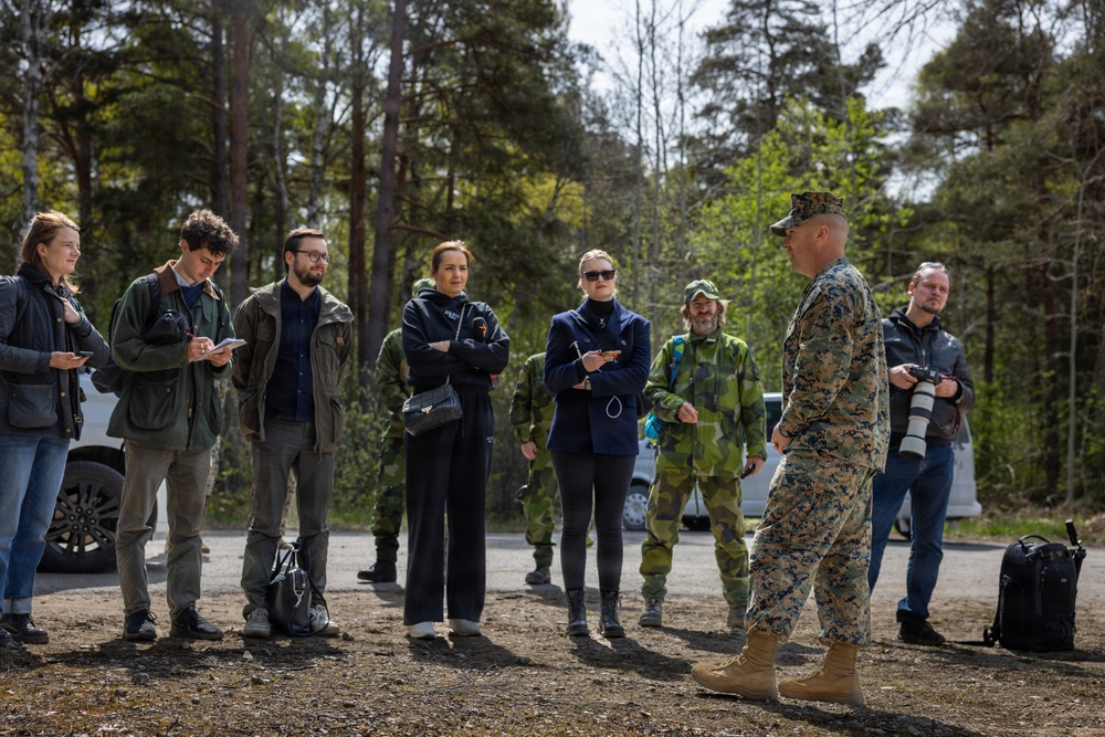 CLB-24 showcases logistics capabilities to NATO Media