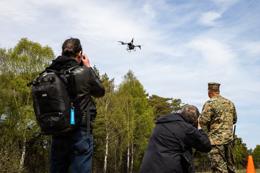 CLB-24 showcases logistics capabilities to NATO Media