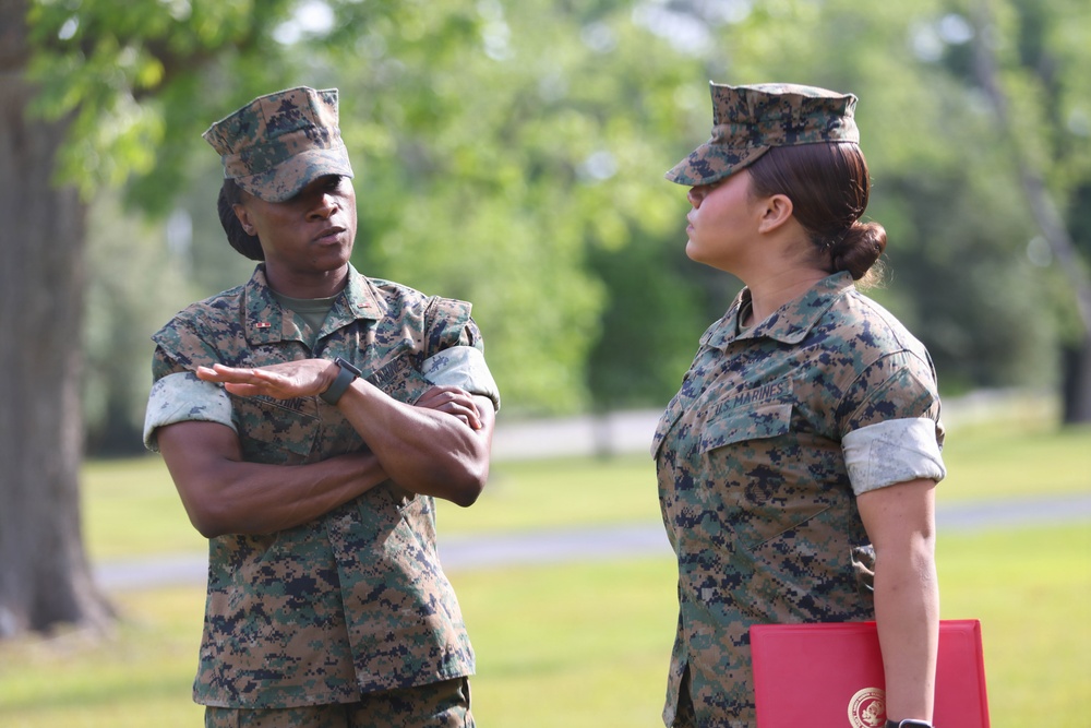MCAS Beaufort Lance Cpl. Itzel Arana Promotion
