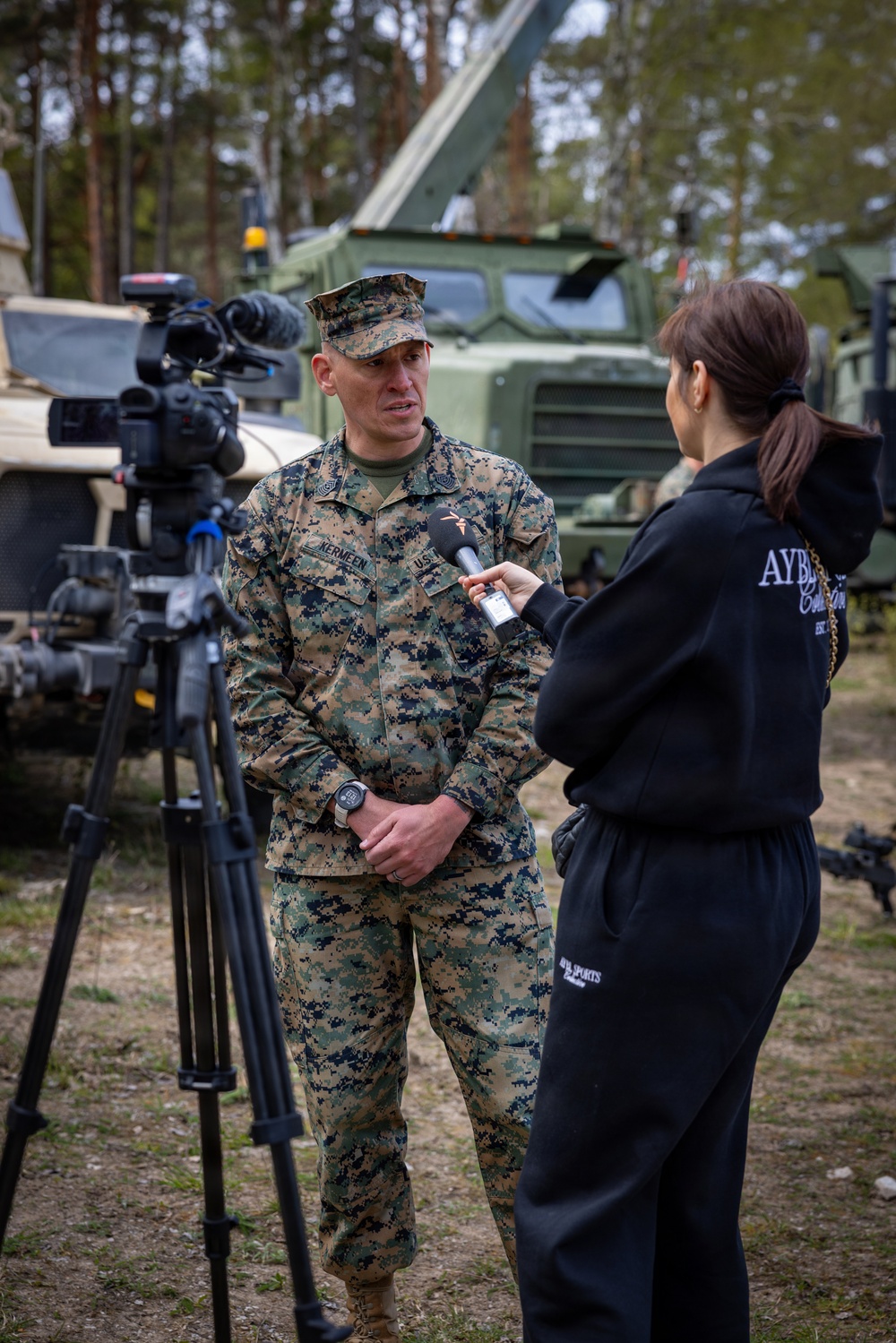 CLB-24 showcases logistics capabilities to NATO Media