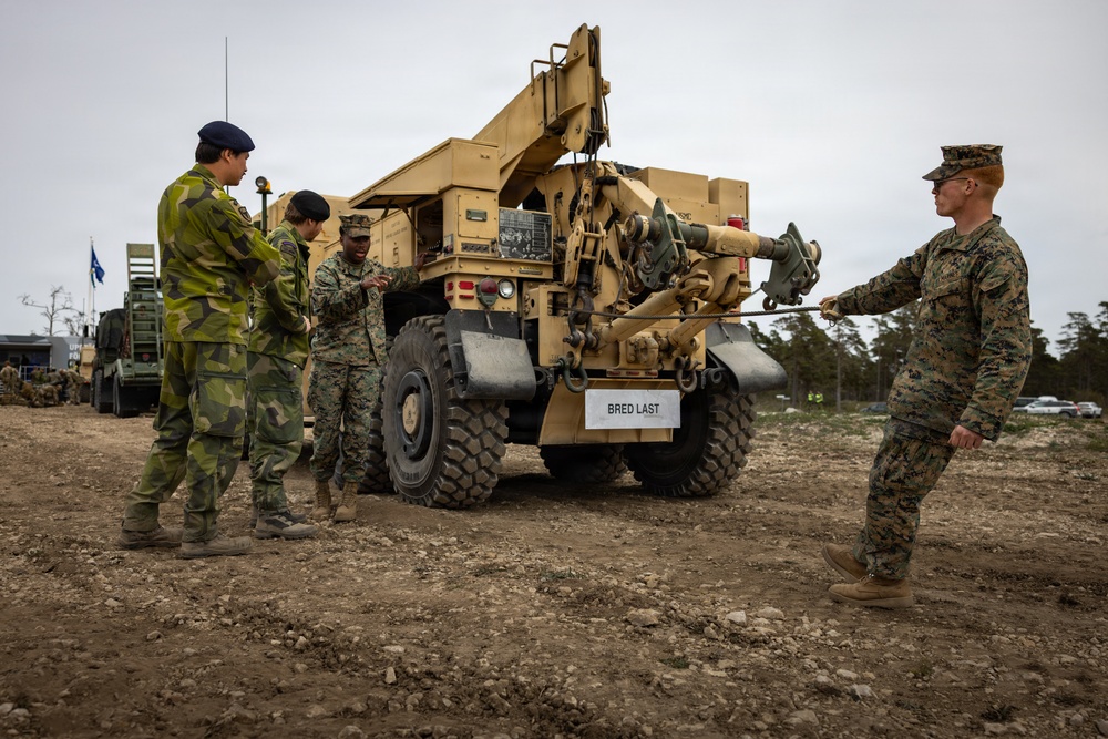 CLB-24 showcases logistics capabilities to NATO Media