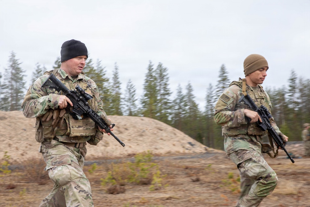 Soldiers prepare for squad training by conducting cold and hot load training