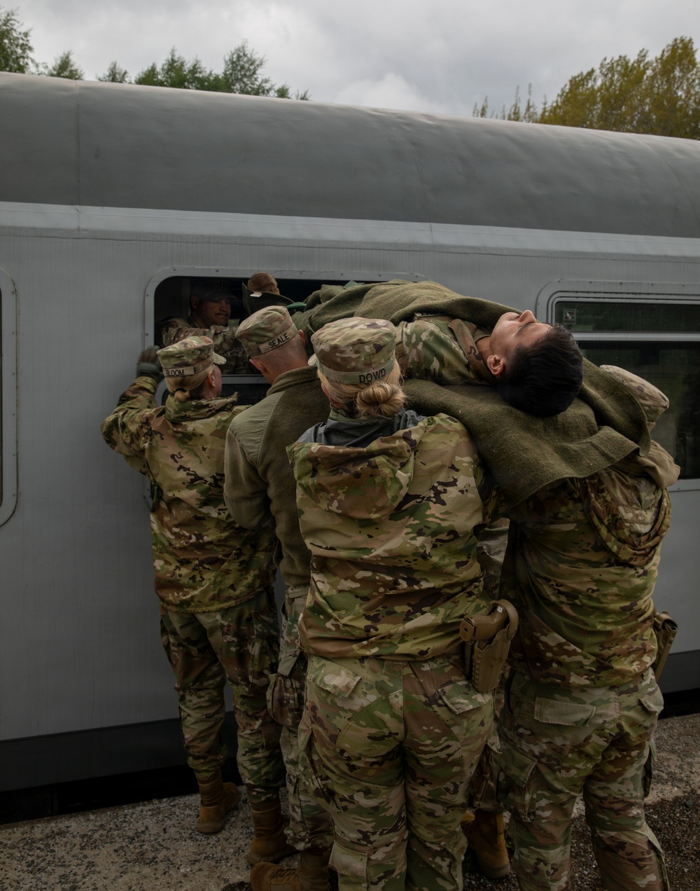 Sword 2026 Causality Medevac Staging Area