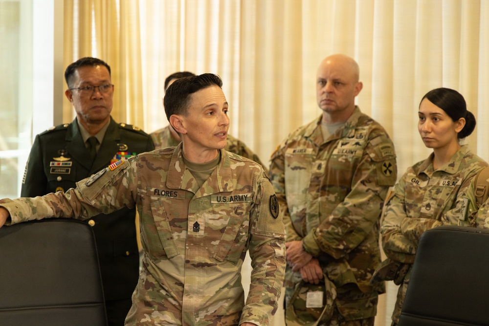 LANPAC 2026 Senior Enlisted Leadership Forum tours DPAA