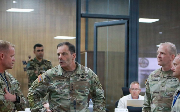 USAREUR-AF commanding general recognizes Soldiers during African Lion 26