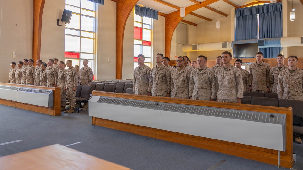 JTF-SB Marines conduct Lance Corporal Seminar Graduation Ceremony