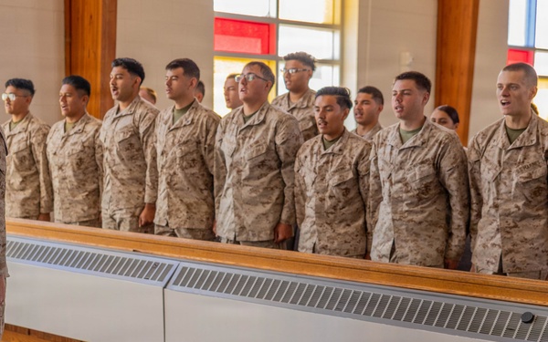 JTF-SB Marines conduct Lance Corporal Seminar Graduation Ceremony