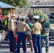 Run for the Wall ride from California to the Vietnam Memorial wall in DC aboard Marine Corps Logistics Base Barstow, California, May 13
