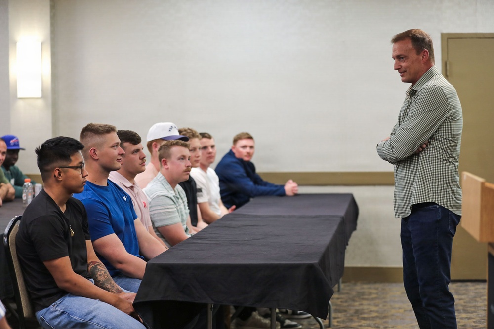 JTF-DC Nebraska Guardsmen Visited by Maj. Gen. Craig Strong