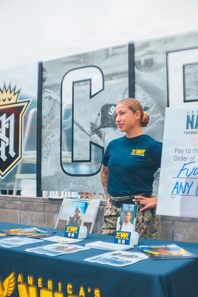 USA WATER POLO TEAMS UP WITH NAVY RECRUITERS TO RAISE AWARENESS ABOUT THE NAVY WARRIOR CHALLENGE PROGRAM