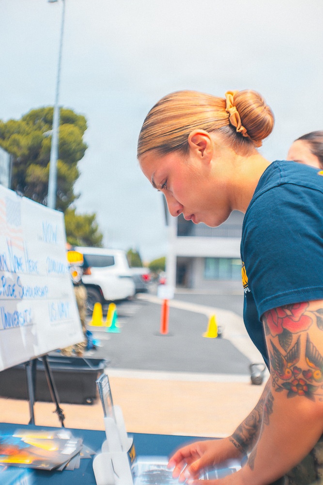 USA WATER POLO TEAMS UP WITH NAVY RECRUITERS TO RAISE AWARENESS ABOUT THE NAVY WARRIOR CHALLENGE PROGRAM