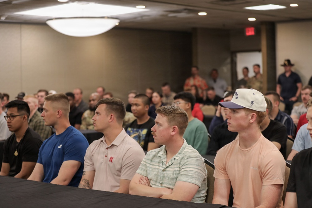 JTF-DC Nebraska Guardsmen Visited by Maj. Gen. Craig Strong