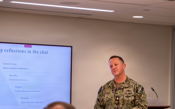 Navy Medicine integrates professional coaching for force growth and development