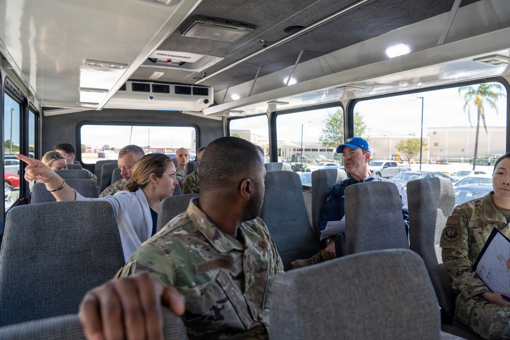 Assistant SAF/IE visits MacDill AFB