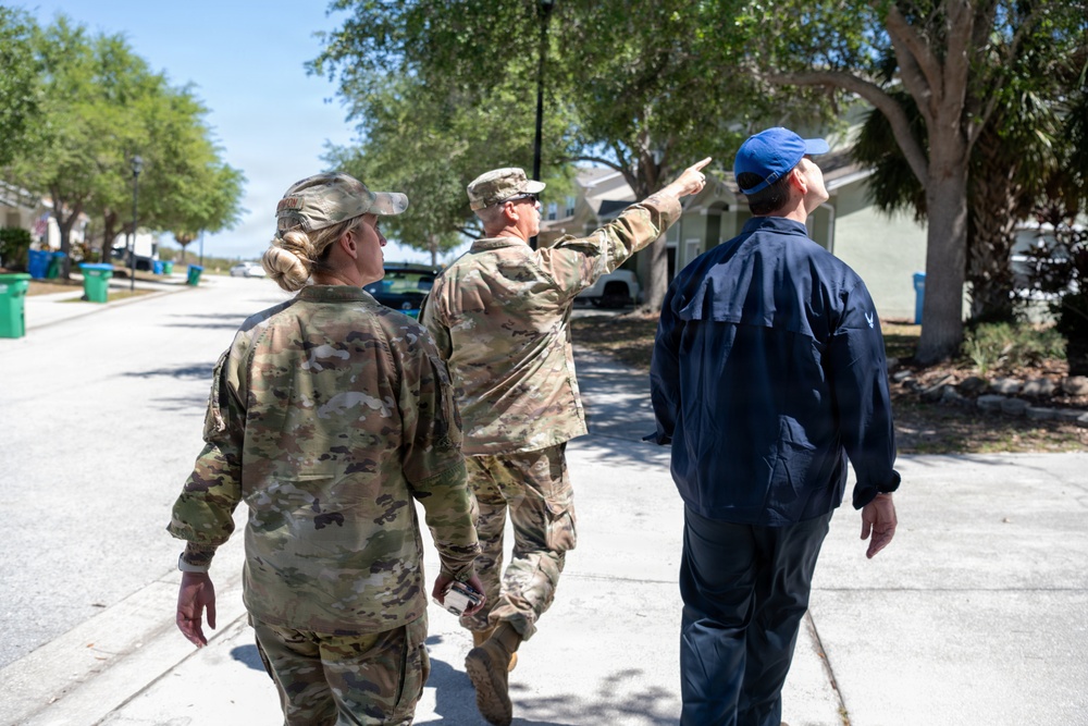 Assistant SAF/IE visits MacDill AFB