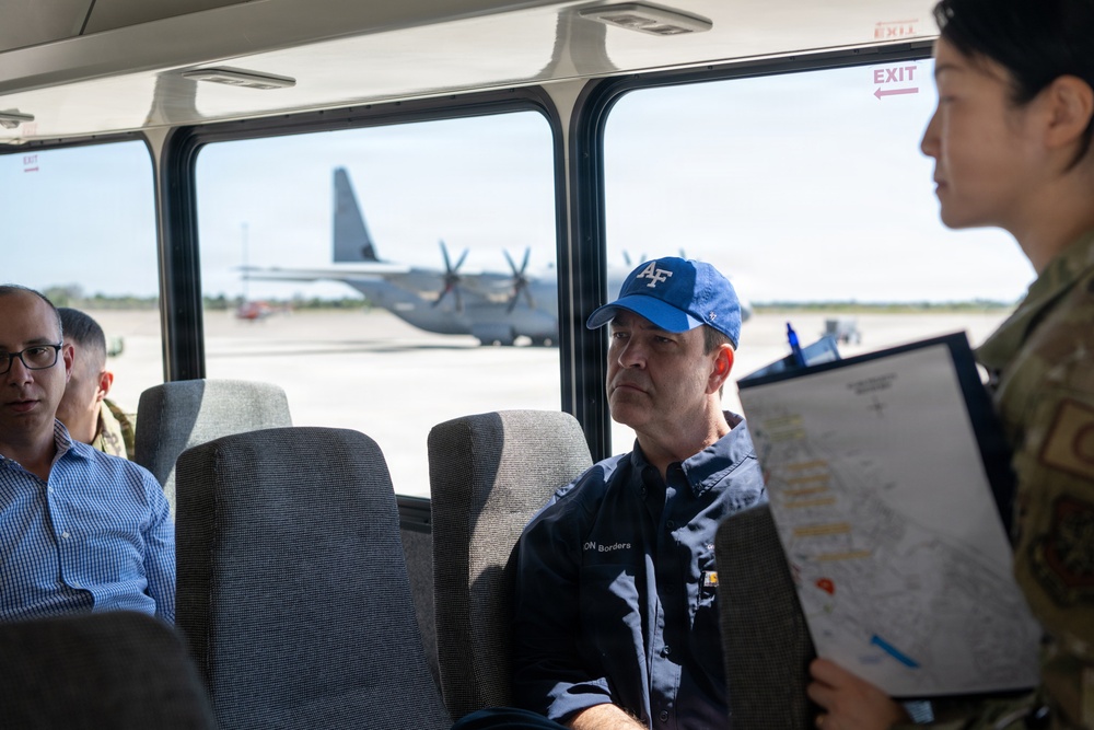 Assistant SAF/IE visits MacDill AFB