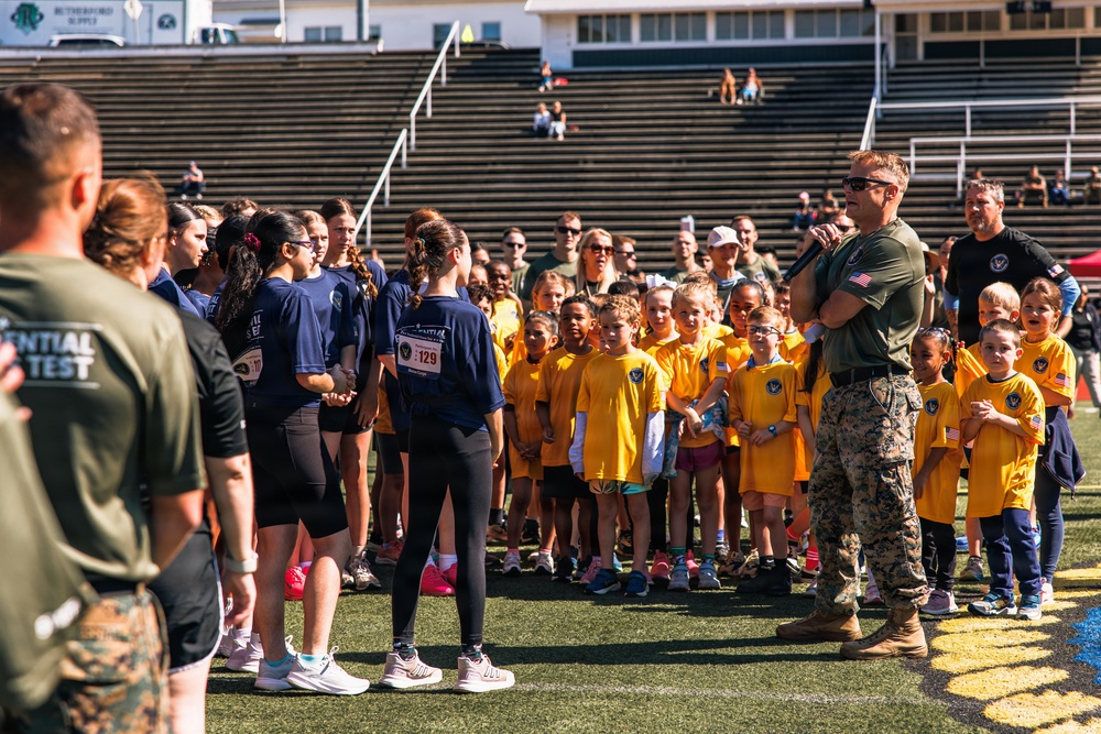 Quantico Hosts Presidential Fitness Test
