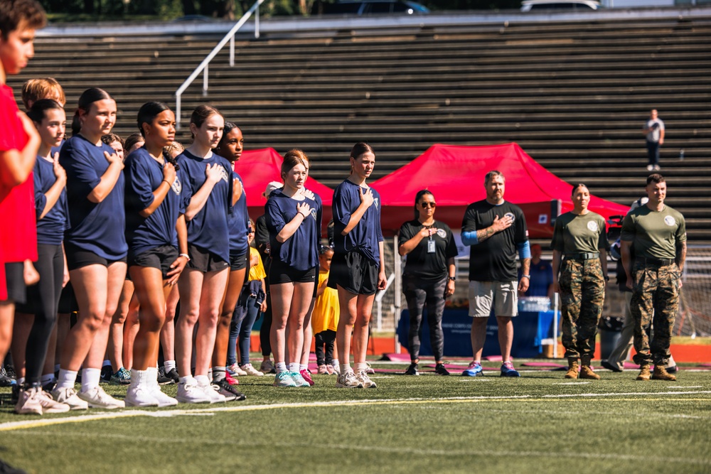 Quantico Hosts Presidential Fitness Test