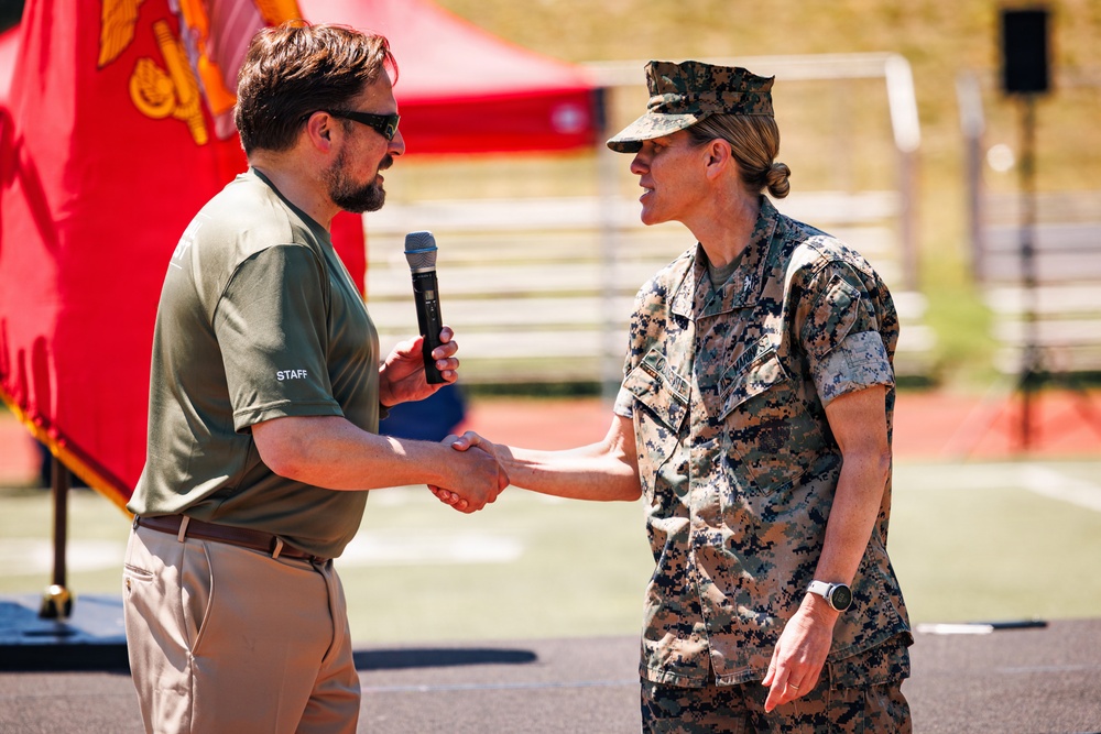 Quantico Hosts Presidential Fitness Test