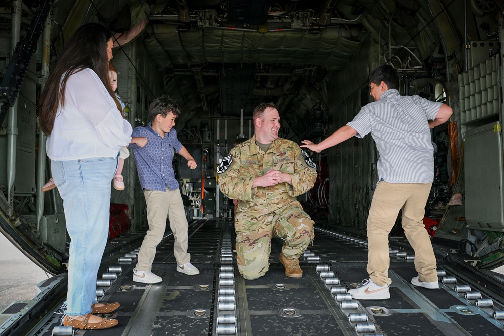 Johnson promoted to Chief Master Sgt. during flightline ceremony