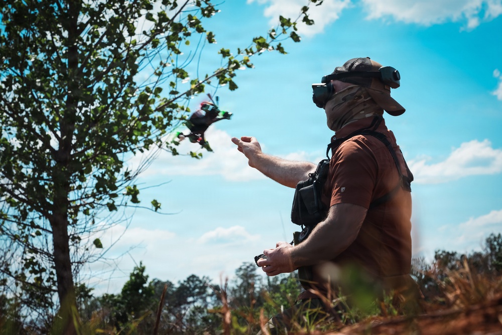 1st Special Forces Command (Airborne) Counter Drone Testing