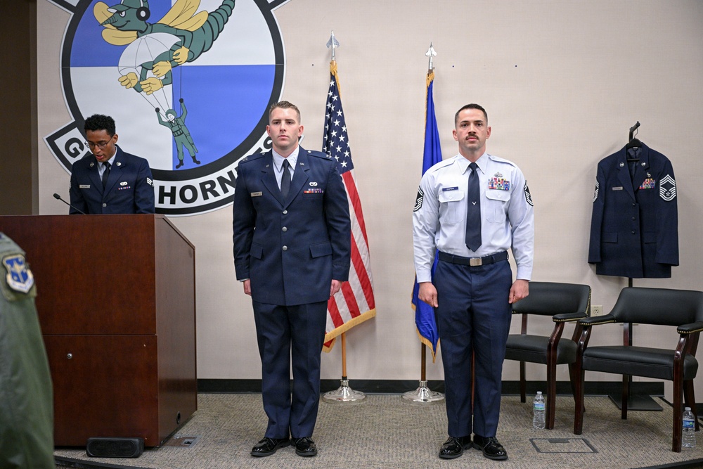 Chief Master Sgt. Chapman joins top enlisted ranks at Little Rock AFB