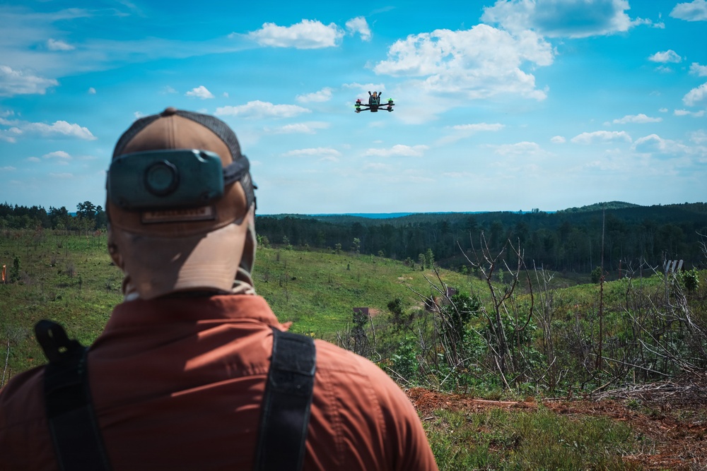 1st Special Forces Command (Airborne) Counter Drone Testing