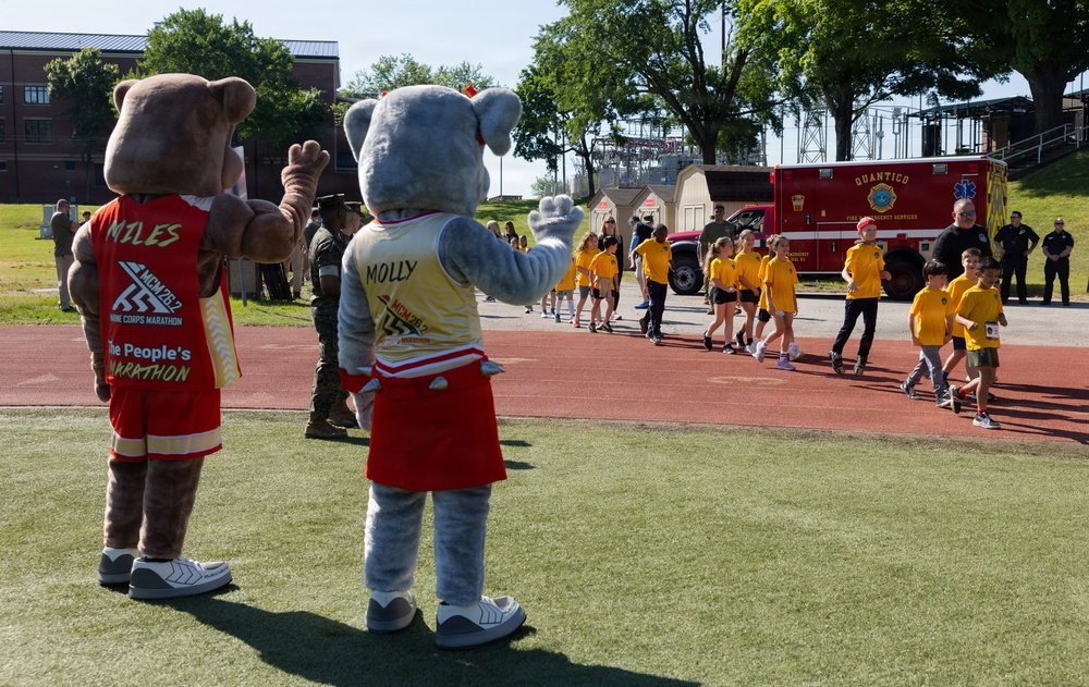 Quantico Hosts Presidential Fitness Test