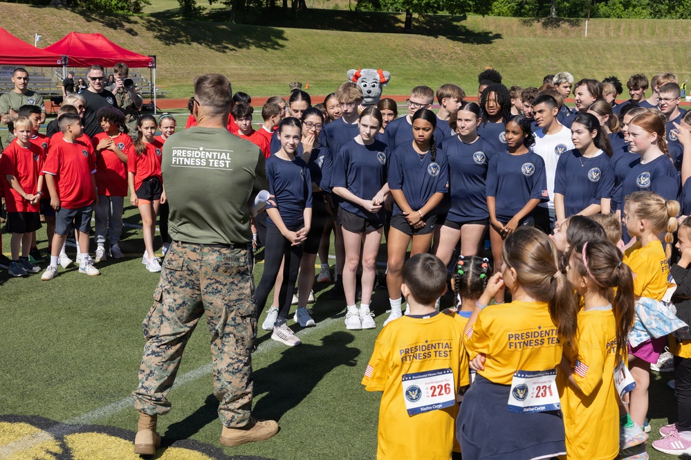 Quantico Hosts Presidential Fitness Test