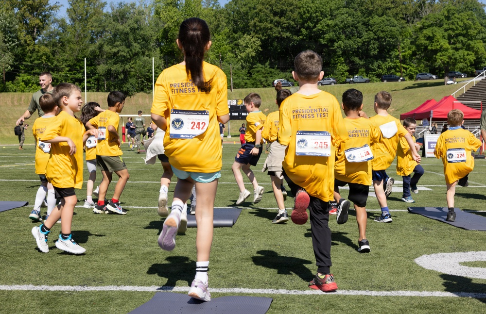Quantico Hosts Presidential Fitness Test