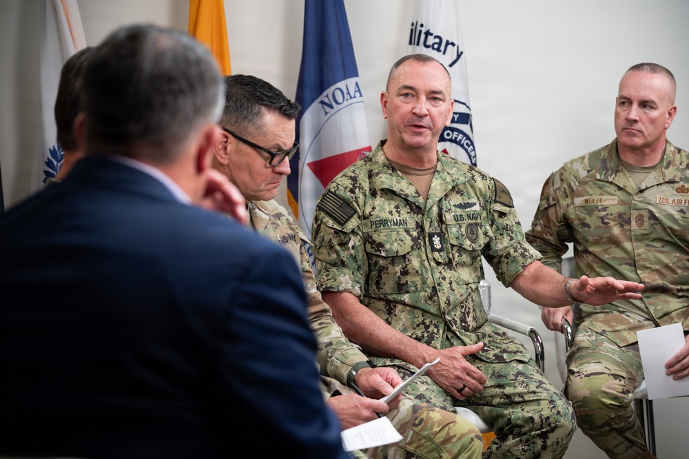 MCPON Perryman participates in Senior Enlisted Leader MOAA Webinar