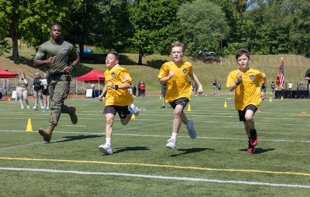 Quantico Hosts Presidential Fitness Test