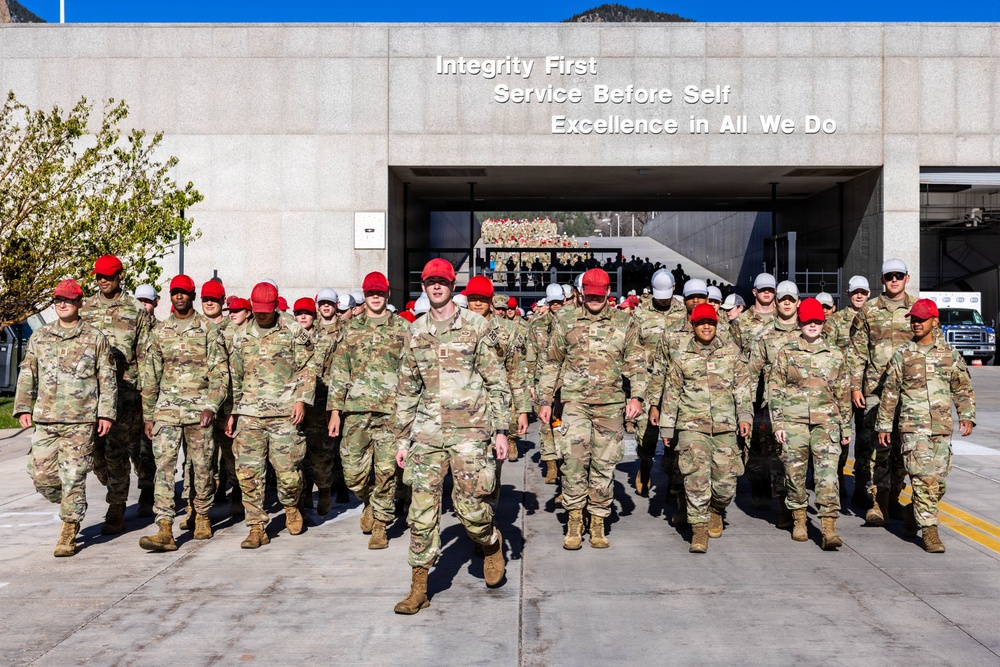 Cadet Wing participates in Recognition and Promotion Ceremony