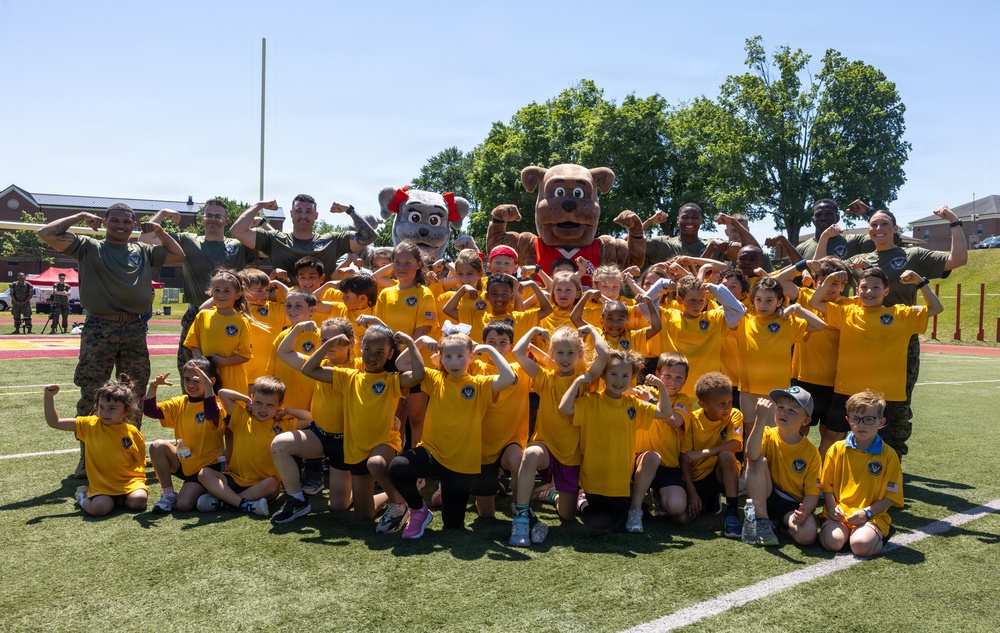 Quantico Hosts Presidential Fitness Test