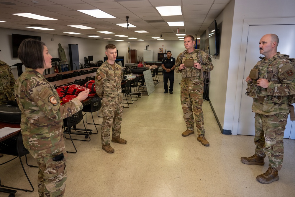 Boots on the Ground: 97th SFS showcases Defender capabilities during command team immersion