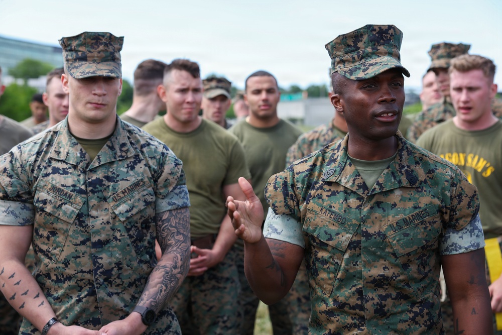 MBW Alpha Company Hosts Field Competitions