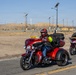 Motorcycle Riders ride along long Route 66/Joseph L. Boll during their annual Run for the Wall ride from California to the Vietnam Memorial wall in DC