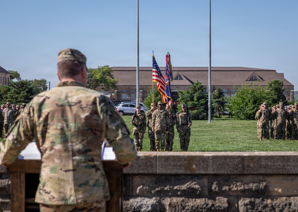 1-18 Change Of Command Ceremony