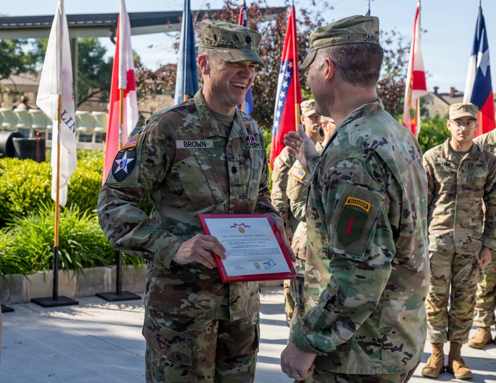 1-18 Change Of Command Ceremony