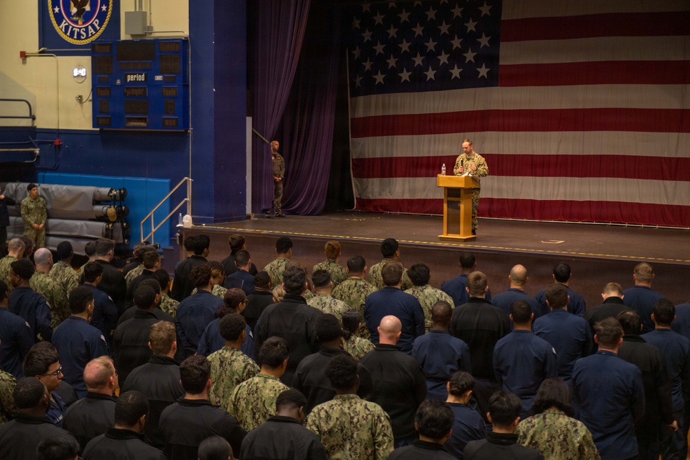 Ronald Reagan Sailors Attend Safety Training