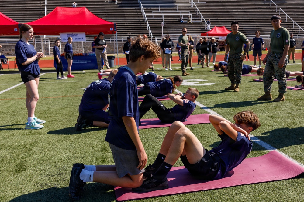 Quantico Hosts Presidential Fitness Test