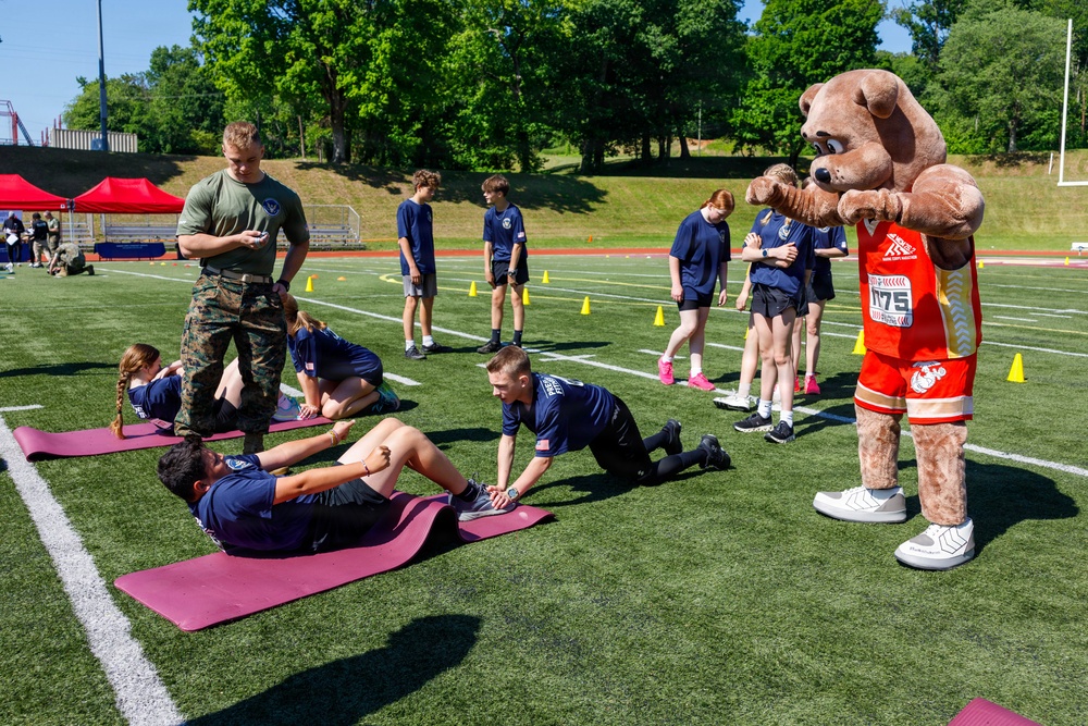 Quantico Hosts Presidential Fitness Test
